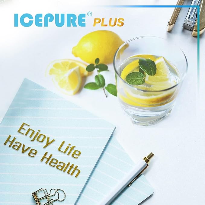 ICEPURE PLUS NSF53&42 Premium 5231JA2002A Refrigerator Water Filter Replacement for LG LT500P, ADQ72910911, ADQ72910901 ADQ72910907, GEN11042FR-08, Kenmore 9890, 469890, LFX25973D, LFX25974ST, 1PACK