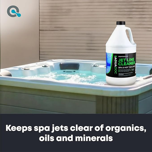 Jet Line Cleaner - 1 Gallon | Fast-Acting Spa & Jetted Tub Cleaner for Hot Tubs