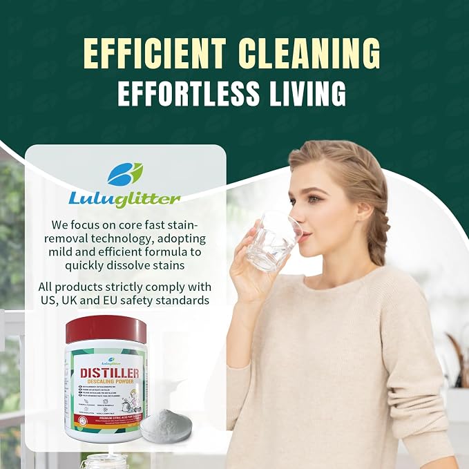 Distiller Descaler 300g Citric Acid Cleaner for Water Distillers Universal | Citric acid formula, Descaling agent, Water distiller compatible, Residue removal