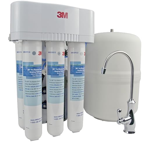 3M Aqua-Pure Under Sink Reverse Osmosis Water Filter System 3MRO501,98088