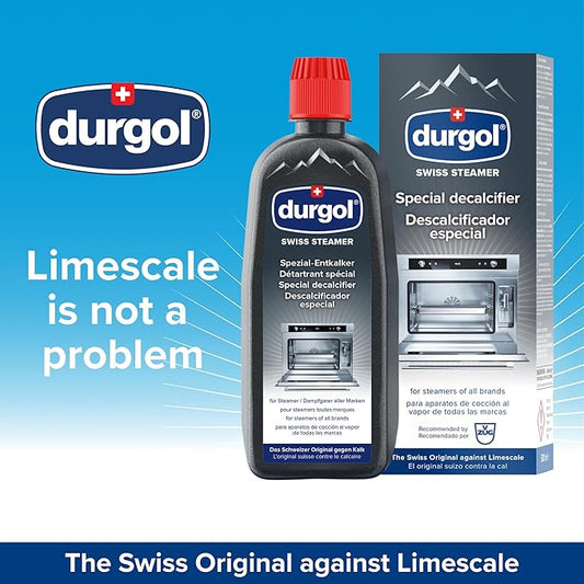 Durgol Swiss Steamer, Descaler and Decalcifier for All Brands of Steamer Ovens, 16.9 Fluid Ounces