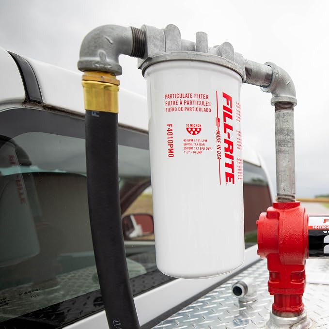 Fill-Rite F4010PM0 1½" - 16 UNF 40 GPM (151 LPM) 10 Micron Particulate Spin-On Fuel Filter