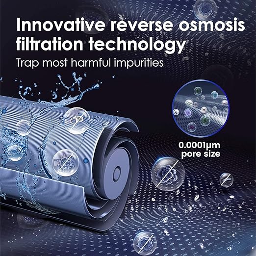 Waterdrop N1-MRO Filter, Replacement for N1 Countertop Reverse Osmosis Water Filtration System, 18-Month Lifetime