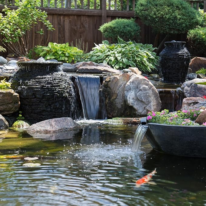 Aquascape Prevent Water Treatment for Fountains, Waterfalls, Rock and Gravel, Prevent White-Scale Buildup, Stains, Foam and Other Unsightly Water Conditions, 1 Gallon / 3.78 L | 96076