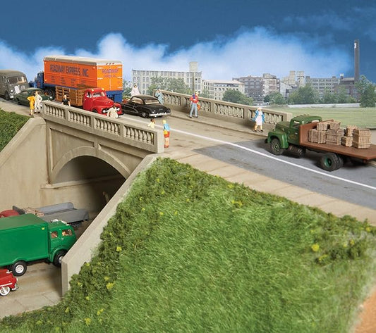 Walthers Cornerstone HO Scale Street System- Arched Road Bridge Kit