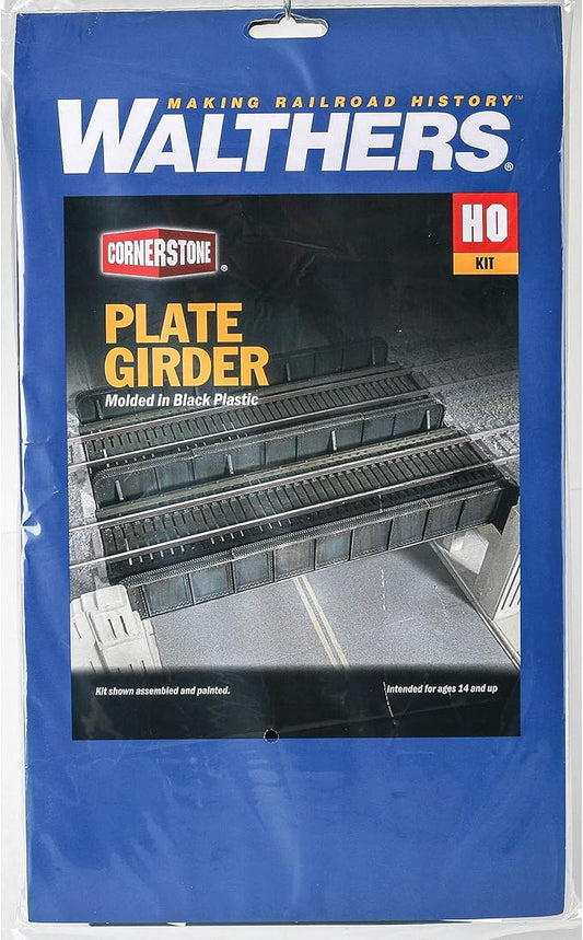 Walthers Cornerstone Series Kit HO Scale Through-Plate Girder Bridge