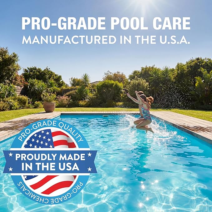 Phosphate Remover – 1 Quart Reduces Phosphates for Cleaner, Clearer Water & Improved Pool Clarity | Professional Grade - 32 oz Bottle