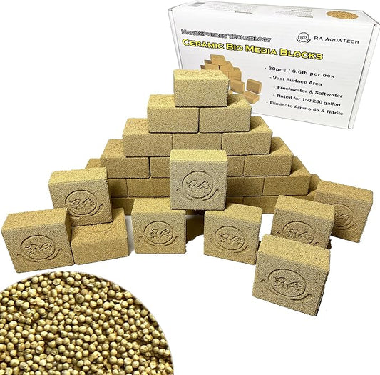 Ceramic Filter Media Block 30 Block 6.6 lbs Pack