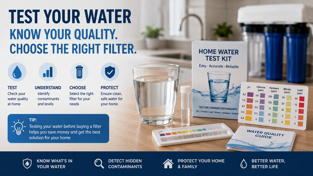 How to Test Your Home Water Quality Before Buying a Water Filter