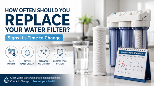 How Often Should You Replace Your Water Filter? Signs It's Time to Change