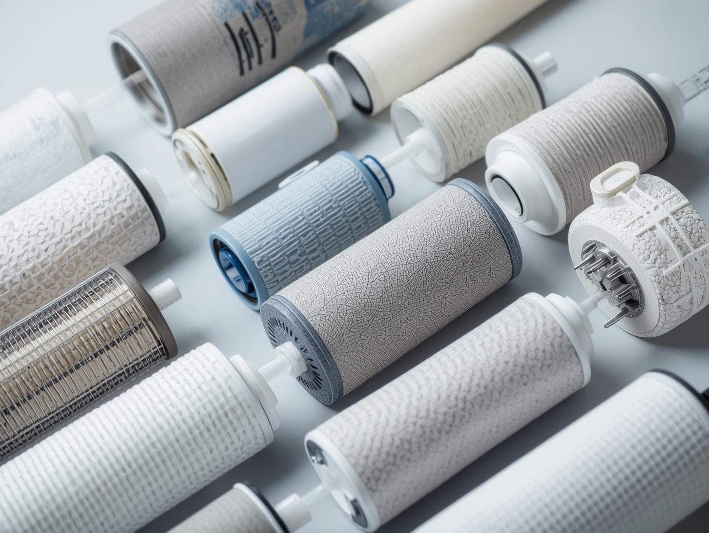 sediment water filter cartridge designed to remove sand rust dirt and suspended particles from residential water filtration systems improving water clarity and protecting reverse osmosis and carbon filtration systems