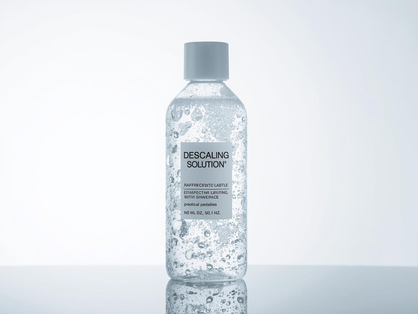 descaling solution used for removing limescale calcium deposits and mineral buildup from water filtration systems appliances and water heaters helping restore efficiency and maintain proper water system performance