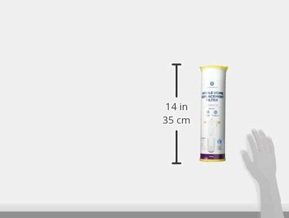 GE FTHTM Whole House Water Filter, Replacement System, NSF Certified: Reduces Chlorine, Sediment, Rust & Other Impurities, Replace Every 3 Months for Best Results, 1 Filter (Pack of 8)