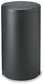 Water Softener Salt Tank brine Tank inches with Safety Float (18x33 Inches Round, Black)