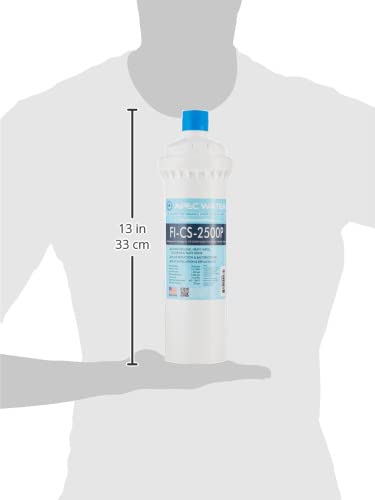 APEC Water Systems FI-CS-2500P Replacement Filter for CS-2500P Water Filtration System 15 x 3.5 inches (Pack of 12)