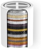AquaHomeGroup 20 Stage Shower Filter Replacement Cartridge - Reduces Chlorine, Heavy Metals and Sediment - No Housing - Fits 15 and 20 Stage Filters