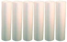 CFS Sediment Filters for GXWH04F, GXWH20F, GXWH20S, GXRM10, GX1S01R, 6 Pack | Fits standard 10 x 2.5 in GE housings; 5 micron polypropylene whole house replacement cartridges
