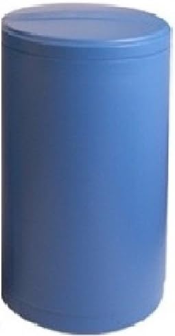 Water softener salt tank brine tank inches with safety float (18x40 Inches Round, Blue)