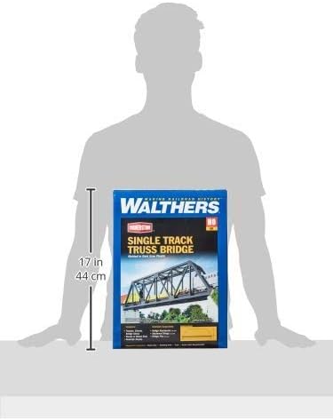 Walthers Cornerstone Series Kit HO Scale Single-Track Truss Bridge