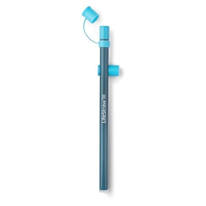LifeStraw Sip Essential – Lightweight Water Filter Drinking Straw, Removes Bacteria, Parasites and Microplastics, Laguna Teal