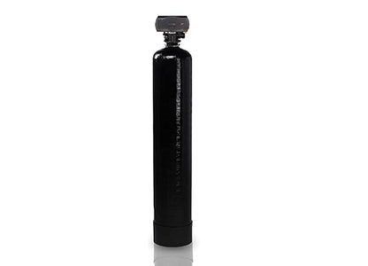 Aqua True Blue Whole House Fluoride Removal Water Filter | Bone Char - 1.5 Cubic Ft + Manual Valve