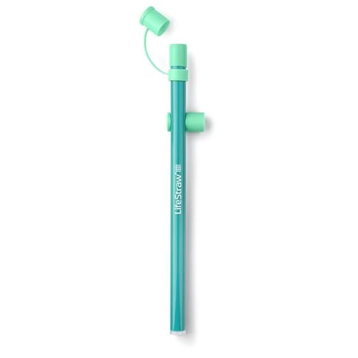 LifeStraw Sip Essential — BPA-Free Reusable Filter Drinking Straws, Removes Microplastics, Bacteria and Parasites for Travel and Everyday Use, 3-Pack