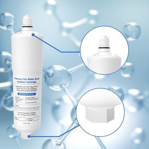 AP431 Cartridge, Replacement for Aqua-Pure Whole House Scale Inhibition Inline Water System Helps Prevent Scale AP430SS, 2 Pack (2, White)