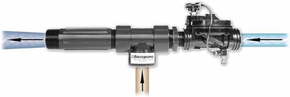 RB750 Water Powered Backup Sump Pump - Reliable Auto Sump Pump Backup System with High Water Alarm for Basement Flood Prevention - No Battery or Electricity Needed