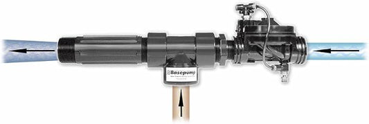 RB750 Water Powered Backup Sump Pump - Reliable Auto Sump Pump Backup System with High Water Alarm for Basement Flood Prevention - No Battery or Electricity Needed