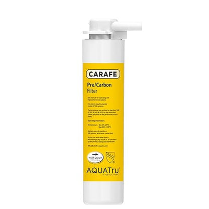 AquaTru Carafe AT100 2-Stage Pre/Carbon Filter | Reduces Sand, Silt, Sediment, Rust, and Particles | Activated Carbon Reduces Chlorine Taste and Odors