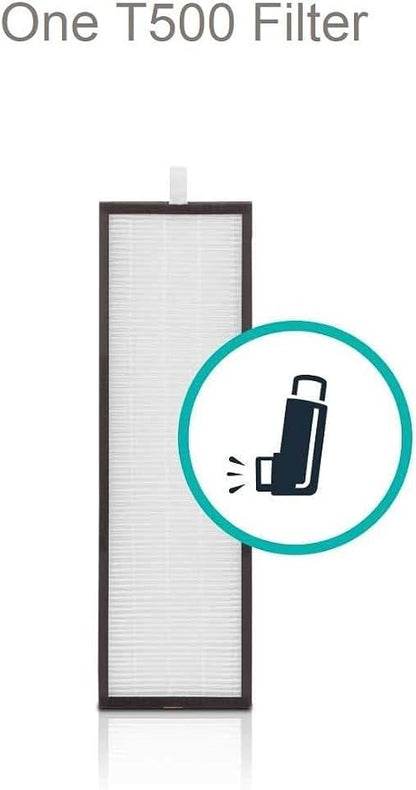 Alen Air Filter TF60-Pure Replacement HEPA Filter for T500 Air Purifier - Captures Allergens, Dust, & Mold (1 Filter) | For Allergens, Dust, Viruses, Dander, Fur. Medical-grade HEPA Filter with Carbon Catalyst Blend - FOR T500 AIR PURIFIER ONLY