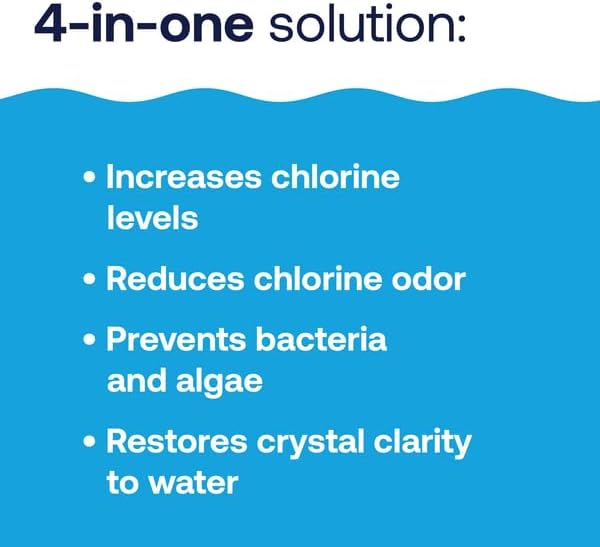 HTH 52065 Pool Care Shock Advanced, Swimming Pool Chemical - Cal Hypo Formula, Prevents Bacteria & Algae, Restores Crystal Clear Water - Shock Treatment, 1lb Packs (24 Packs)