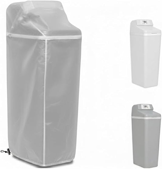 Water Softener Cover for WHES30E/WHES40E Grain Softener, Openable top Easy to use Removal-free installation for UV Dust protection of Water Softener Housings Outdoor or indoor