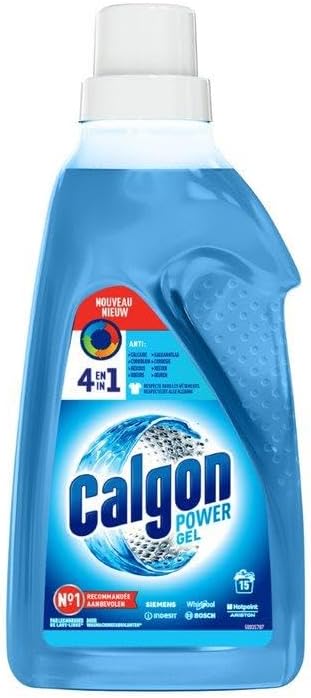 Calgon 3-in-1 Washing Machine Water Softener Gel, 2 x 750 ml (1.5 Litre)