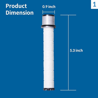 BODYLUV Pure Filter - Replacement Cartridge for Shower Head (3EA, 3.00, Count)