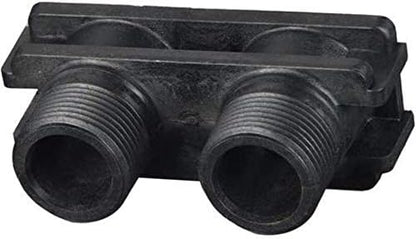 Fleck 80k On Demand Water Softener with Resin Made in USA/Canada 80,000 Grains Black