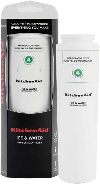 KitchenAid® Refrigerator Ice and Water Filter 4 - KAD4RXD1, Single-Pack, Green