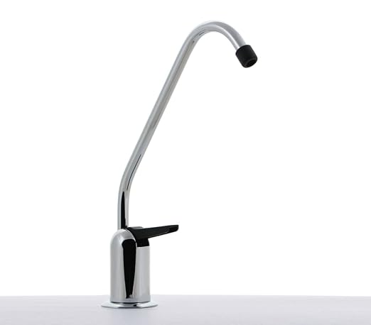 Hydronix LF-BLRAG Long Reach RO Reverse Osmosis or Filtered Water Faucet, Chrome w/ Air Gap