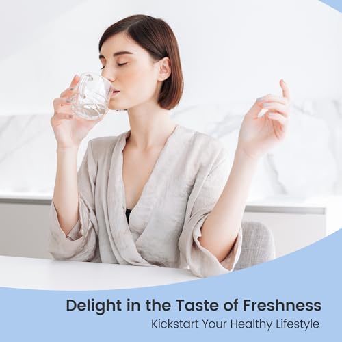 AQUA CREST Replacement for Brita® Water Filter, Pitchers and Dispensers, Classic OB03, Mavea® 107007, and More, NSF Certified Pitcher Water Filter, 8 Count