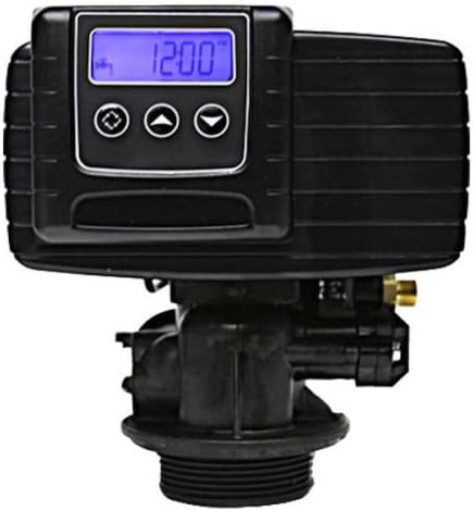 Fleck 5600 SXT Meter Demand Water Softener Grain Capacity 10% Commercial Grade Cation Resin (40,000, Black)