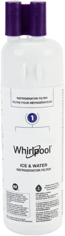 Whirlpool® Refrigerator Ice and Water Filter 1 - WHR1RXD1,-Pack,Purple,(Pack of 2)