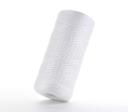 Hydronix SWC-45-1030 Universal Whole House Sediment String Wound Water Filter Cartridge 4.5" x 10" - 30 Micron
