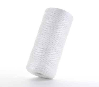 Hydronix SWC-45-1010 Universal Whole House Sediment String Wound Water Filter Cartridge 4.5" x 10" - 10 Micron