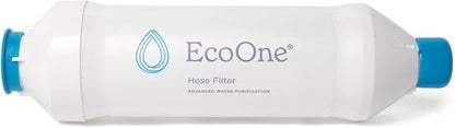ecoone Hose Filter Advanced Purification Water Filter for Garden Hose Application | Inline Dual Stage Natural Carbon Hose Filter for Filling Hot Tub & Spa | Filters up to 40,000 Gallons