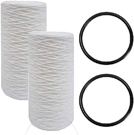 CFS COMPLETE FILTRATION SERVICES EST.2006 Compatible Replacement for PC40 & 10” Housing Models. 5 Micron Sediment Replacement Filter by CFS (Pack of 2)