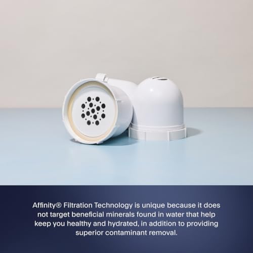 Clearly Filtered Water Pitcher with Filter + 3 Additional Replacement Filters