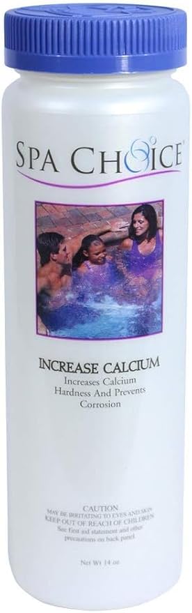 SpaChoice 14-Ounces 6-Pack Premium Increase Calcium, Calcium Hardness Increaser Hot Tub, Made in USA