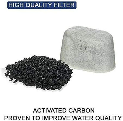 Charcoal Water Filters and Descaler for Keurig - Keurig Compatible Charcoal Water Filter Replacement Cartridges (12) & Coffee Maker Descaler for Keurig Machines (2 Uses)