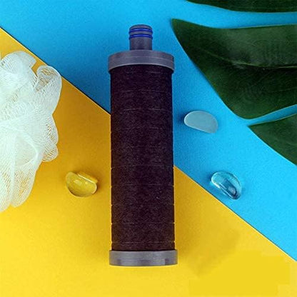 AQUAYOUTH 2.0 Carbon Shower Head Filter | Removes Chlorine, Heavy Metals, And More | Great For Dry Skin, Dry Hair, And More | NSF Certified (2.0 Carbon Refill Cartridge)