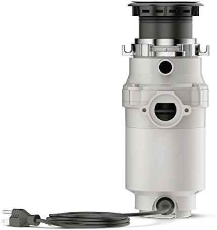 Waste King 1/2 HP Garbage Disposal with Power Cord for Kitchen Sink Food Waste, L-1001 (Pack of 2)
